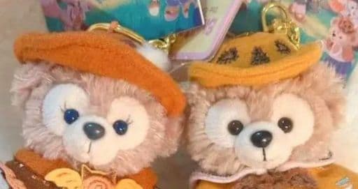 タグ付新品☆上海ディズニー　ハロウィン　ダッフィー　シェリーメイ　キーチェーン