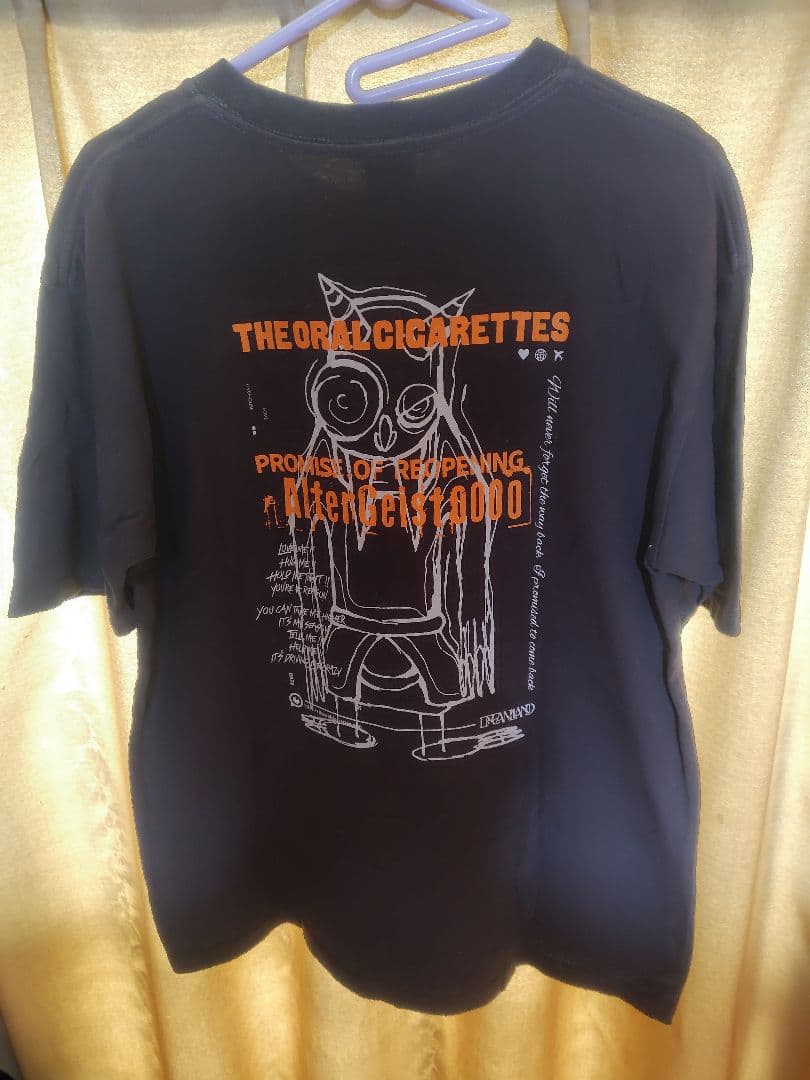THE ORAL CIGARETTES AG0000Tシャツ フリーライブver