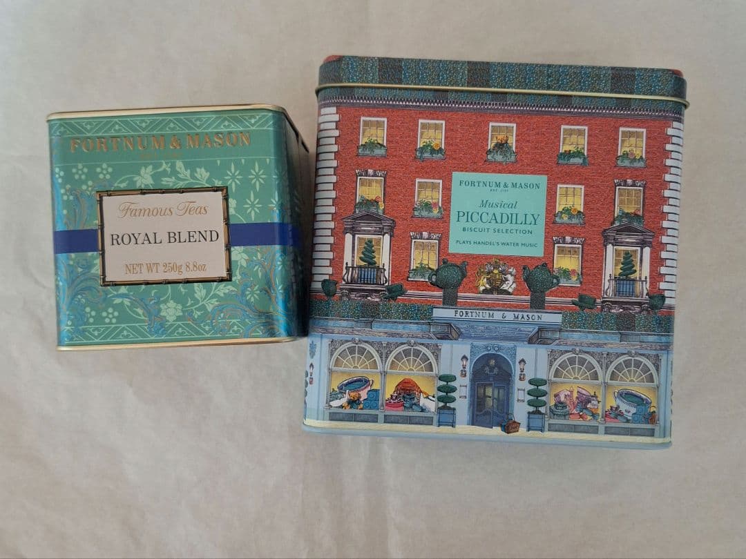 フォートナム&メイソン ロイヤルブレンドティー　ビスケット