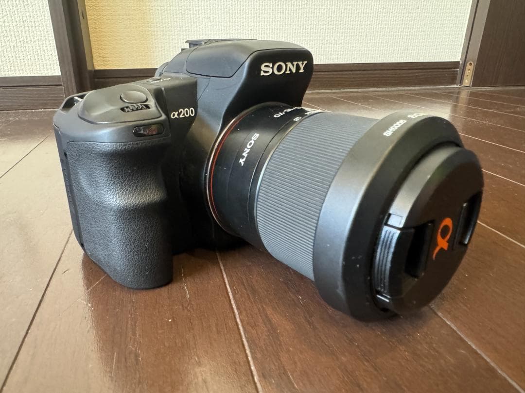 【くみくみ】SONY α200 レンズ付き 美品 動作良好 デジタル一眼