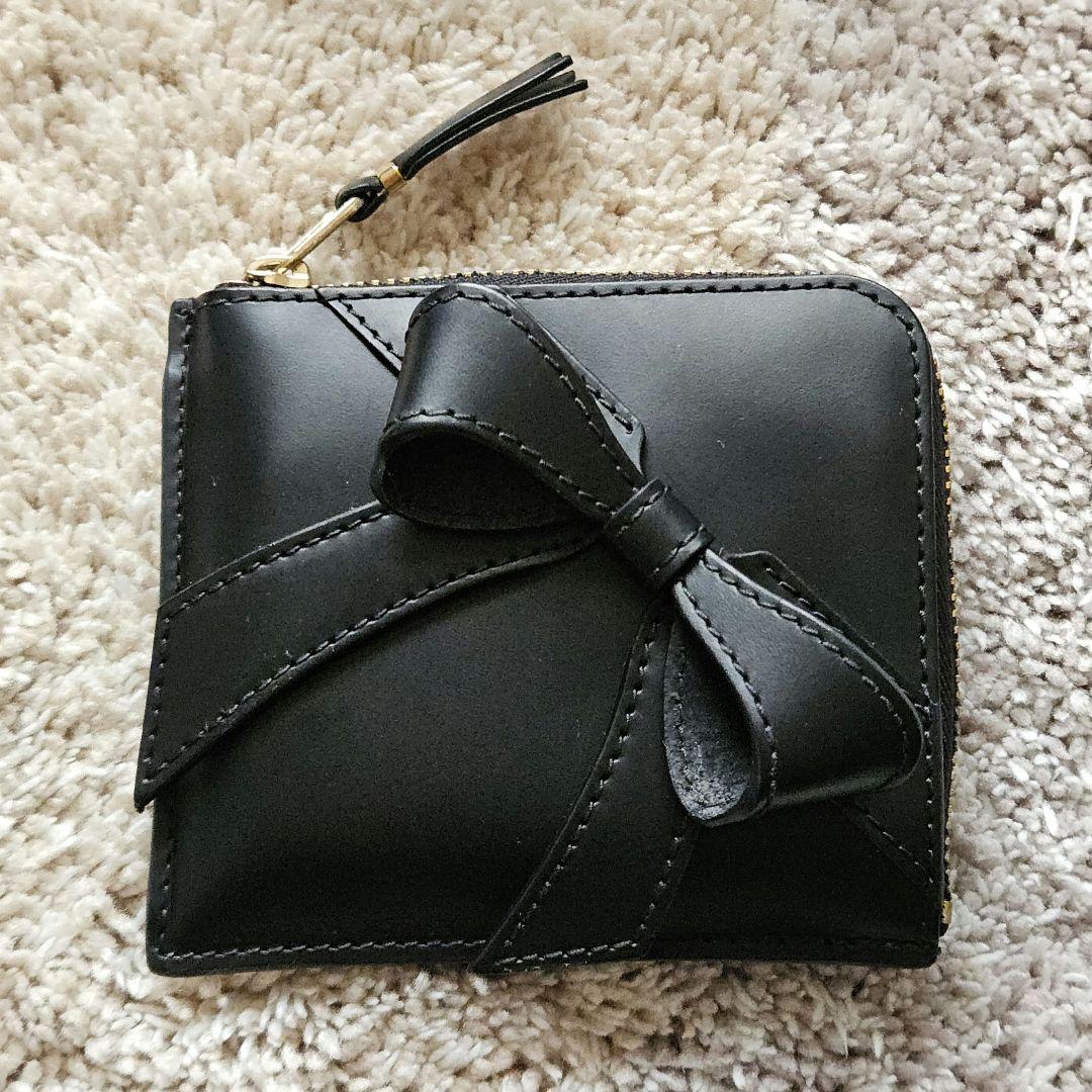 コムデギャルソン　BIG BOW ZIP AROUND WALLET　財布