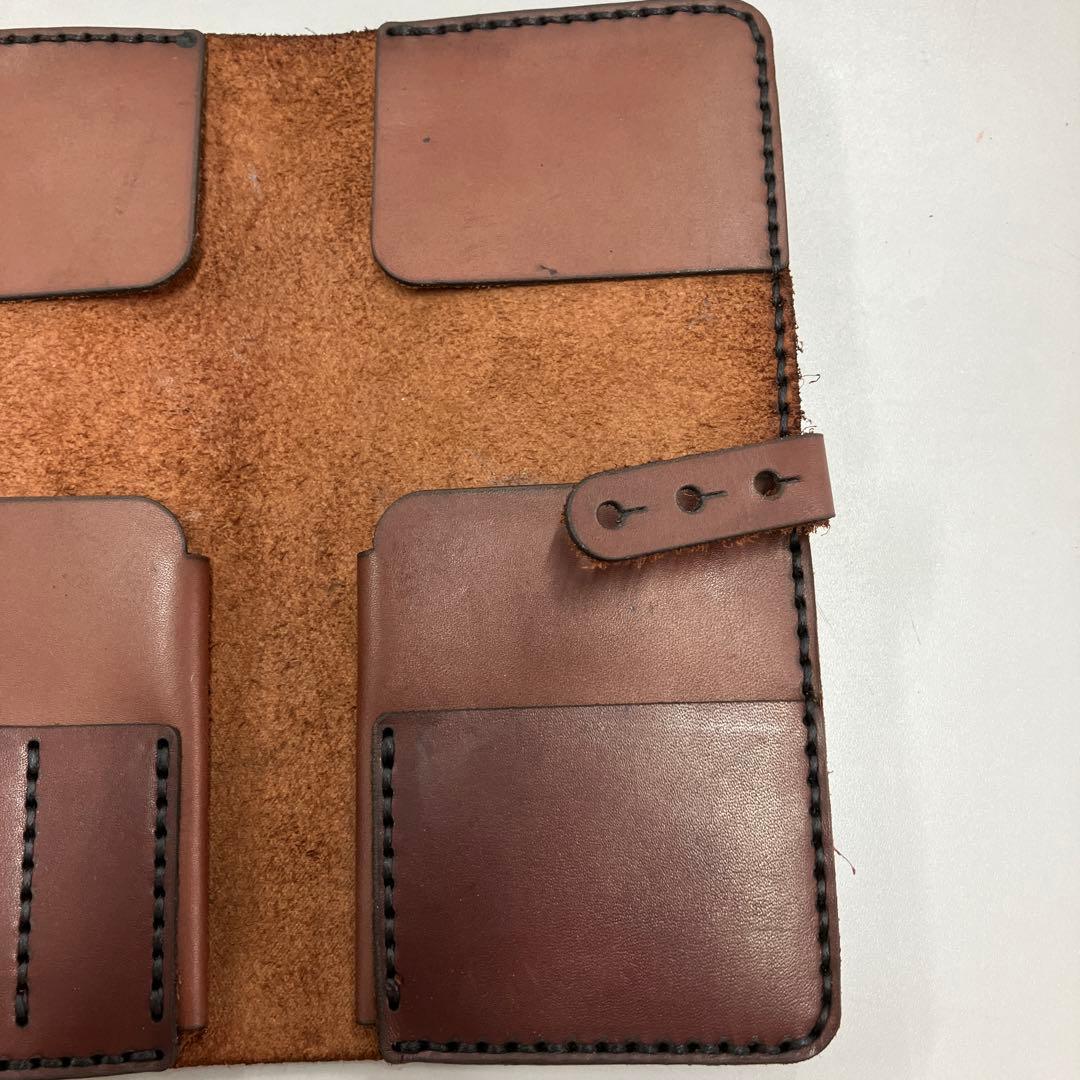 ewittco レザーペンケース　ブラウン(Chestnut)