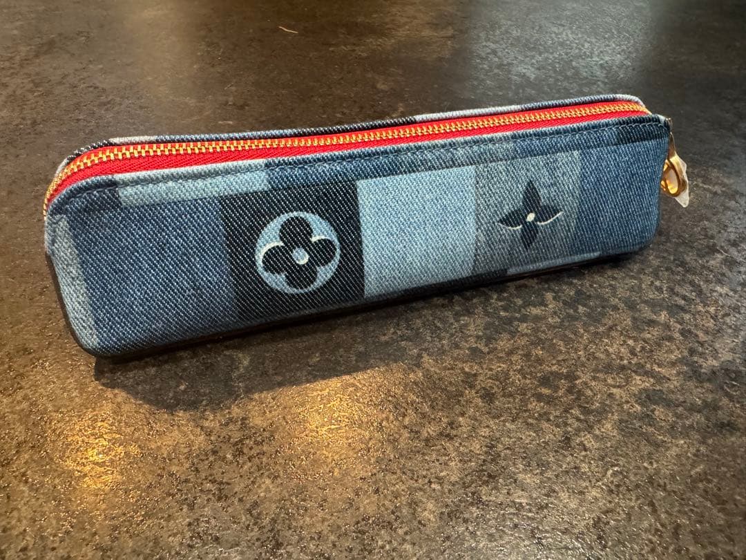 Louis Vuitton デニム ペンケース　財布　ポーチ