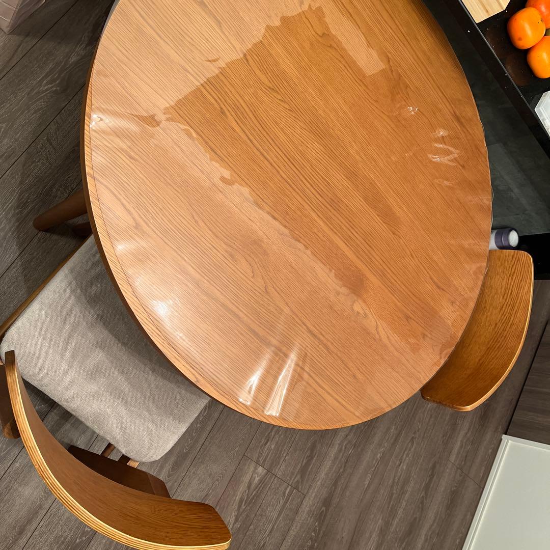 【シャンさん専用】KIRPラウンドダイニングテーブル 1000KIRPチェア2脚