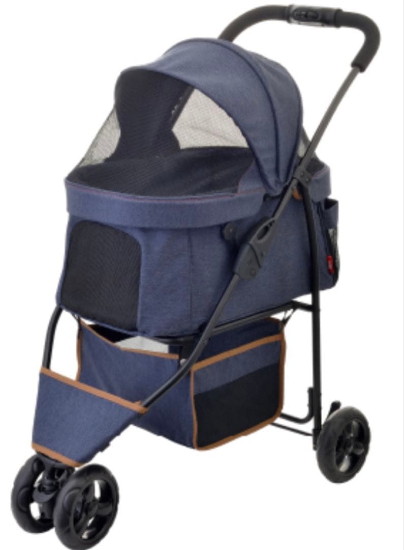 GEX わんわんカートスマートハンディ safety デニム柄