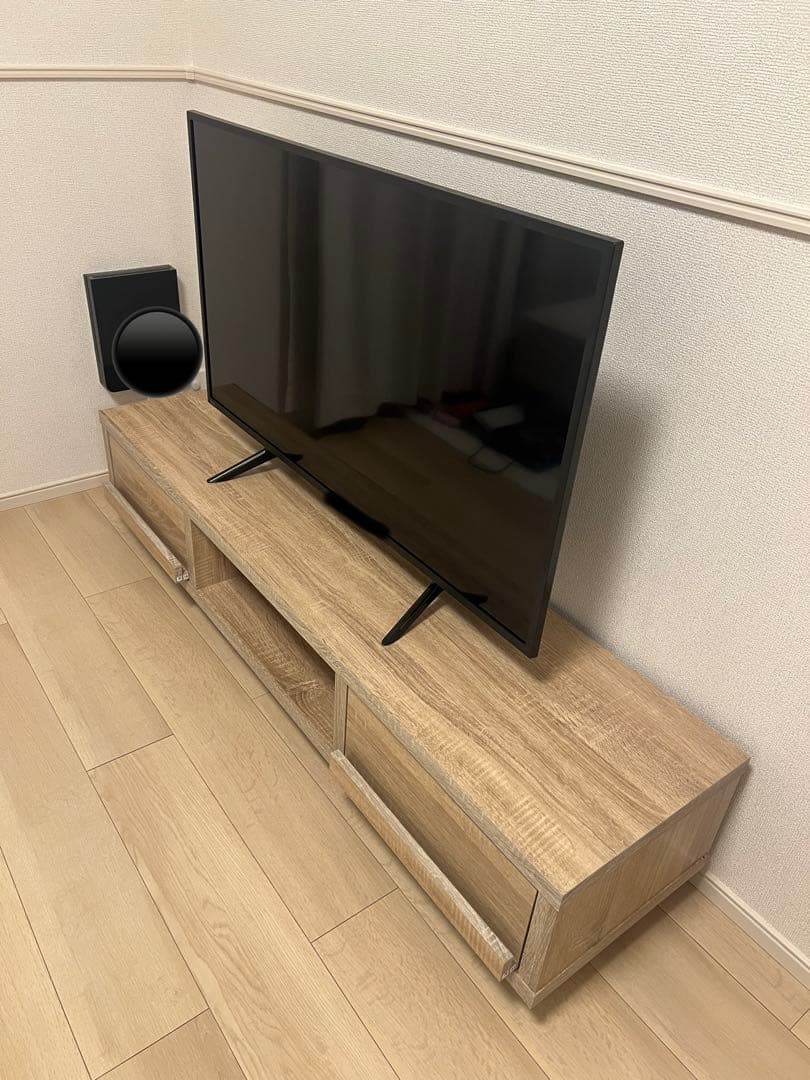 LOWYA ロウヤ　ローテレビ台 テレビ台　収納付き 引き出し付き 幅140cm