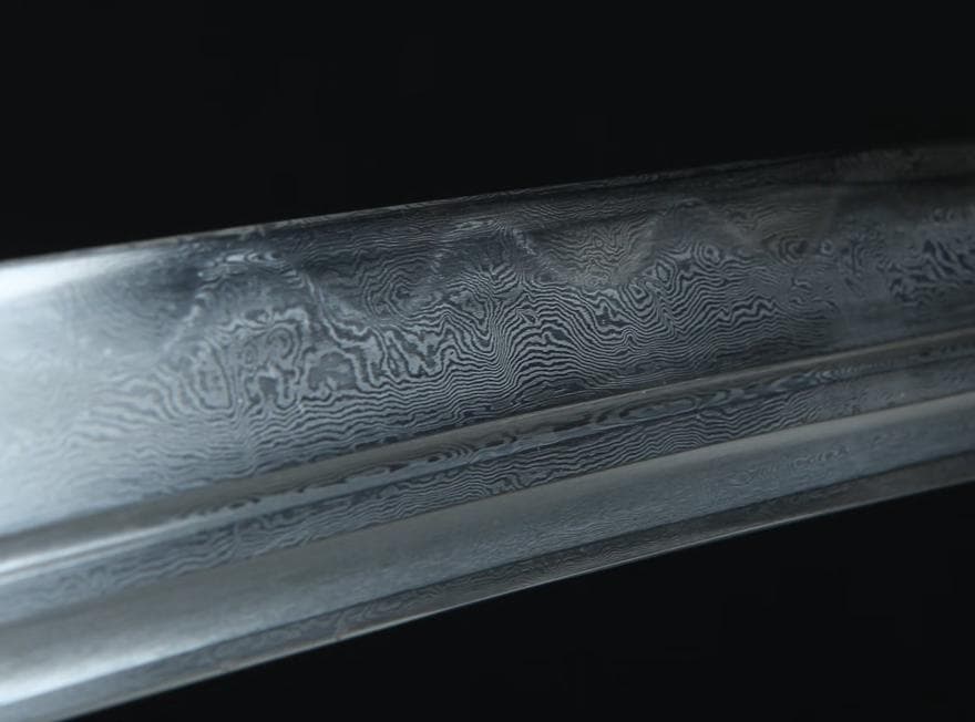 三色銅26寸火鱗神刀 模造刀 居合刀 武士道 武具 漢剣 唐刀 龍泉剣 手鍛造打