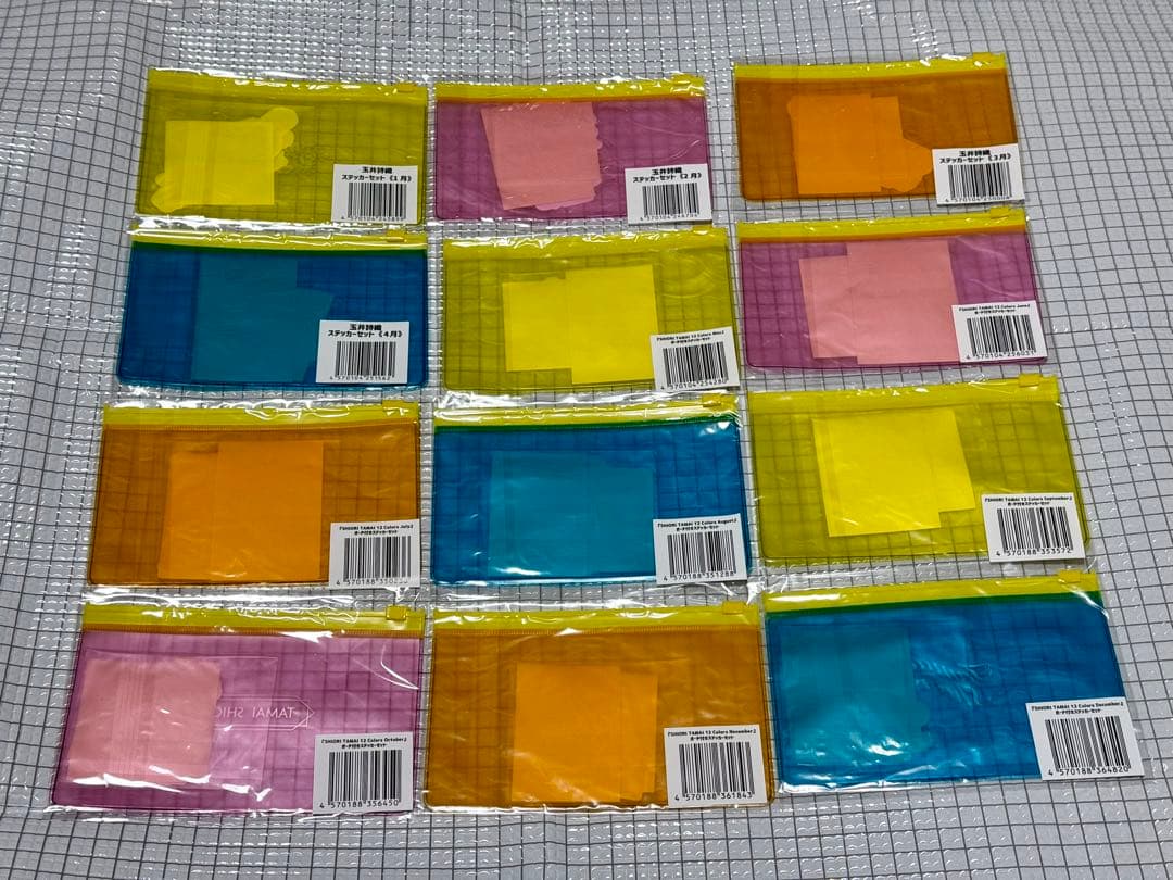 ももいろクローバーZ 玉井詩織 12 Colors フレークシール全12セット