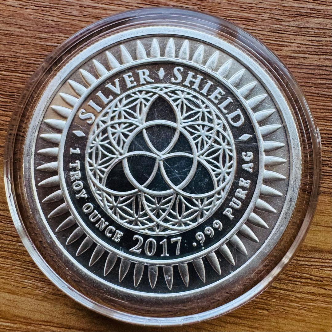 プーチン大統領　1オンス 銀貨