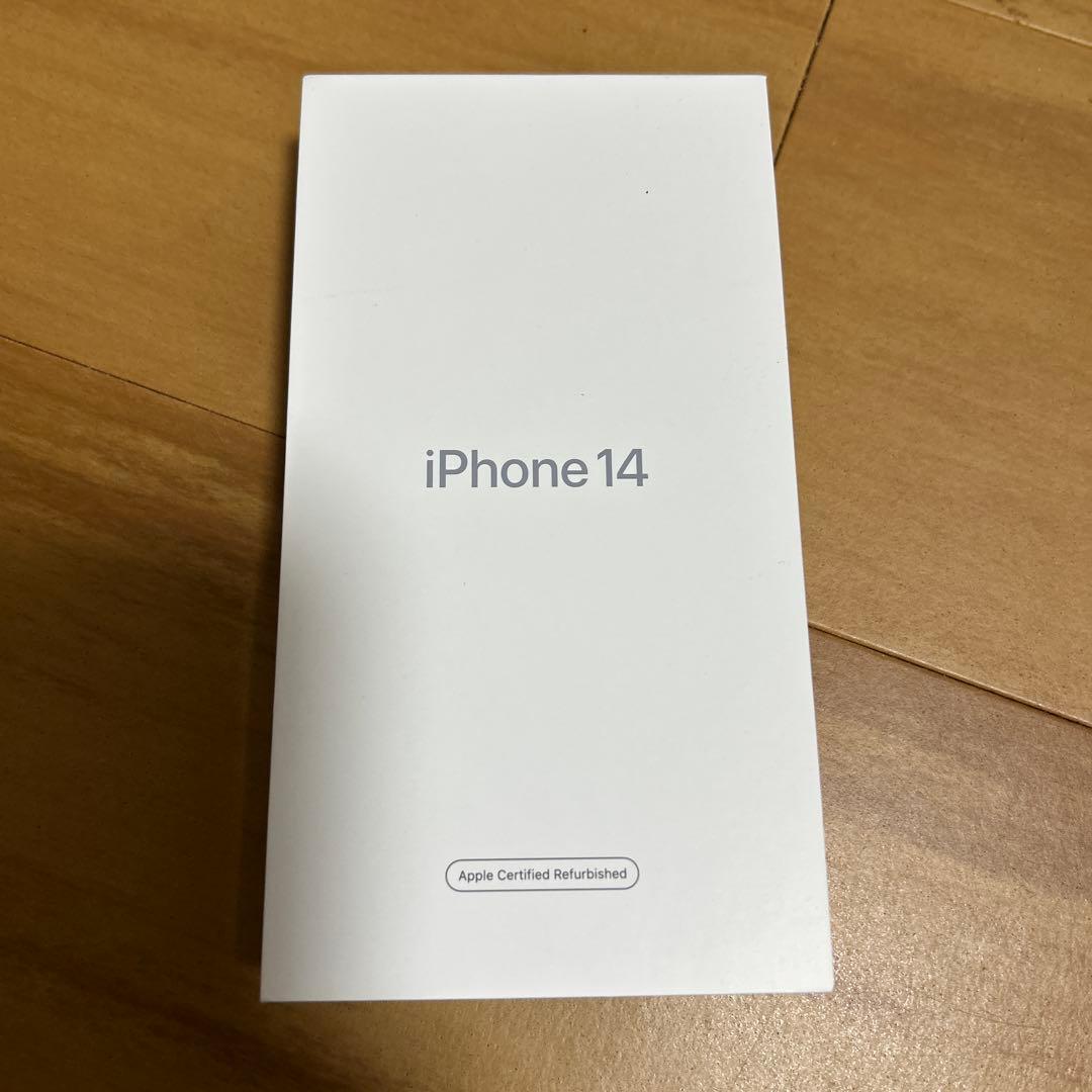 未開封新品iPhone14 ミッドナイト　128GBApple 整備済み製品