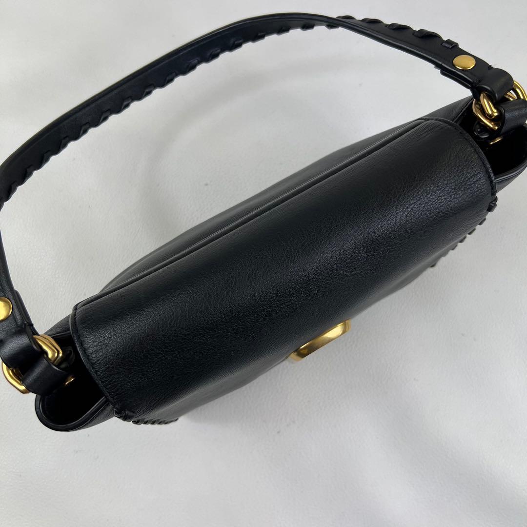 【美品✨2way】マークジェイコブス ショルダーバッグ NOHO 本革 ブラック