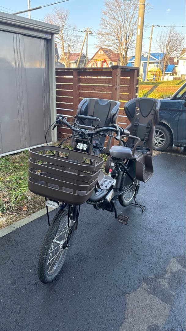 BRIDGESTONE 3人乗り用チャイルドシート付きアシスタC STD