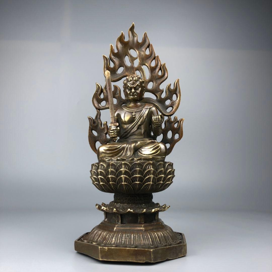 不動明王 仏像 工芸品 美術品 置物