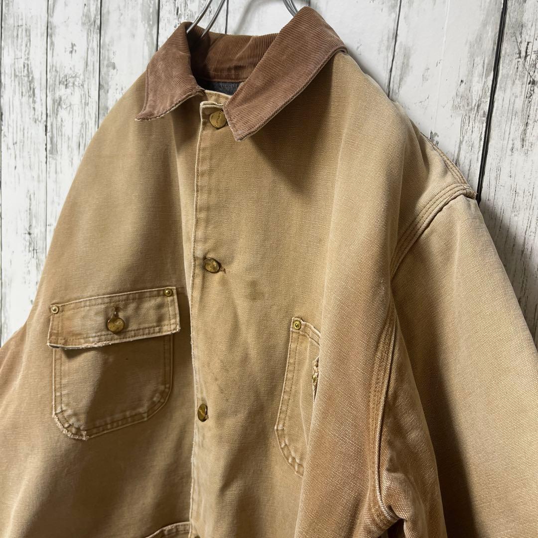 C2720 Carhartt チョアコート ワークジャケット フェード グランジ