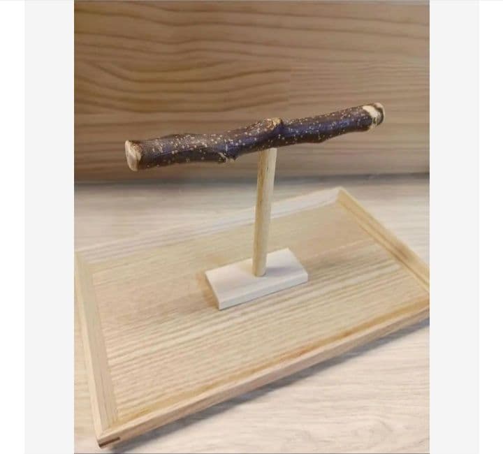 7　止まり木　Tパーチ　☆　スタンド　バードトイ