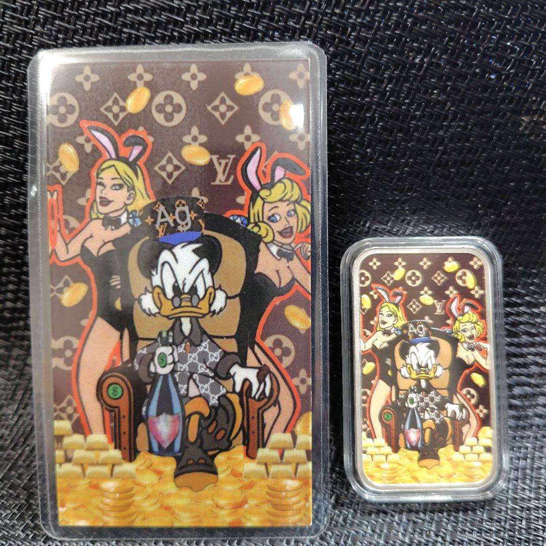 スクルージ・マクダック 1oz fine silver
