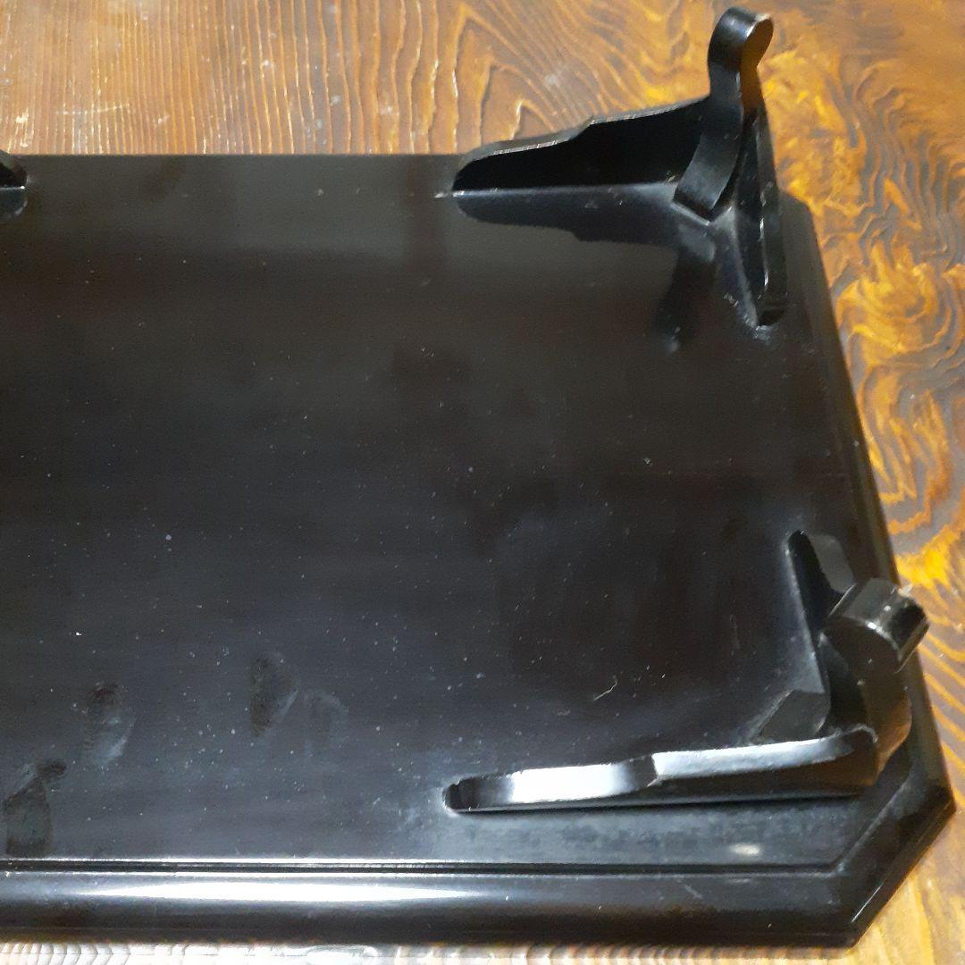 江戸時代黒漆お盆