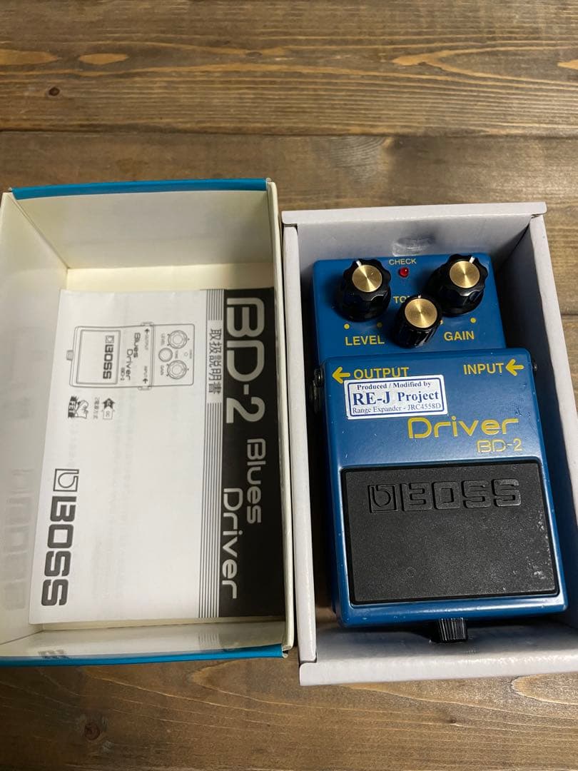 ギター Boss BD-2 Analog.man RE-J Pro+ mod