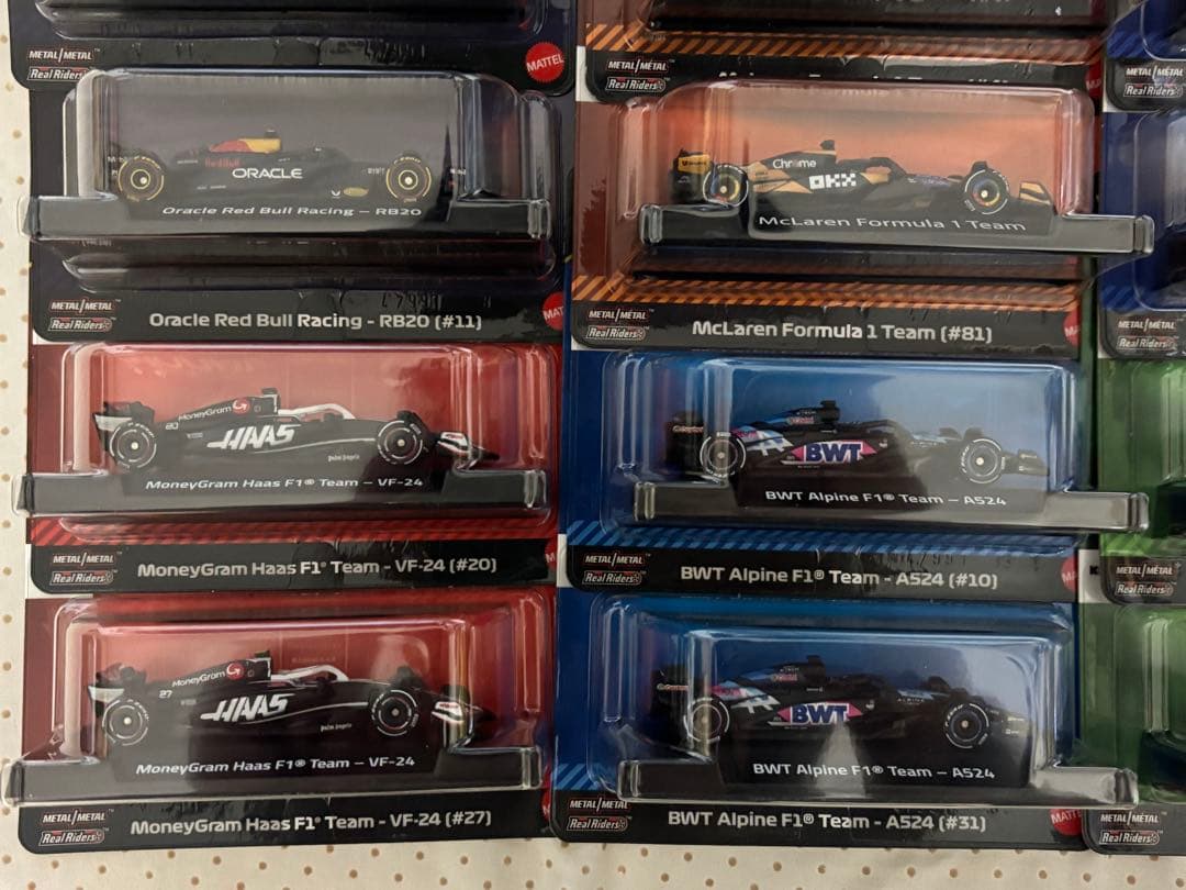 ホットウィールF1 formula1 2024全16種類 コンプリートセット