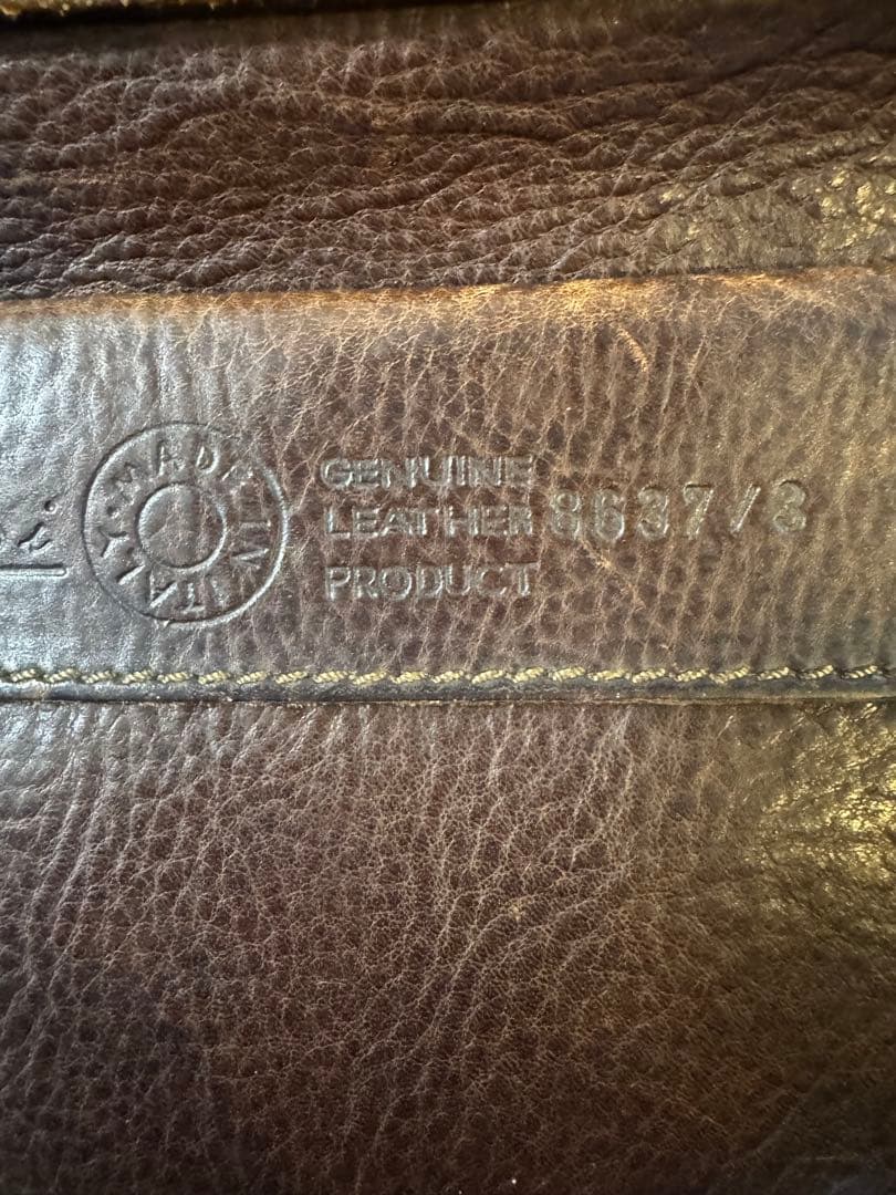 定番人気！フェリージ　8637/3 オールレザー　ブラウン