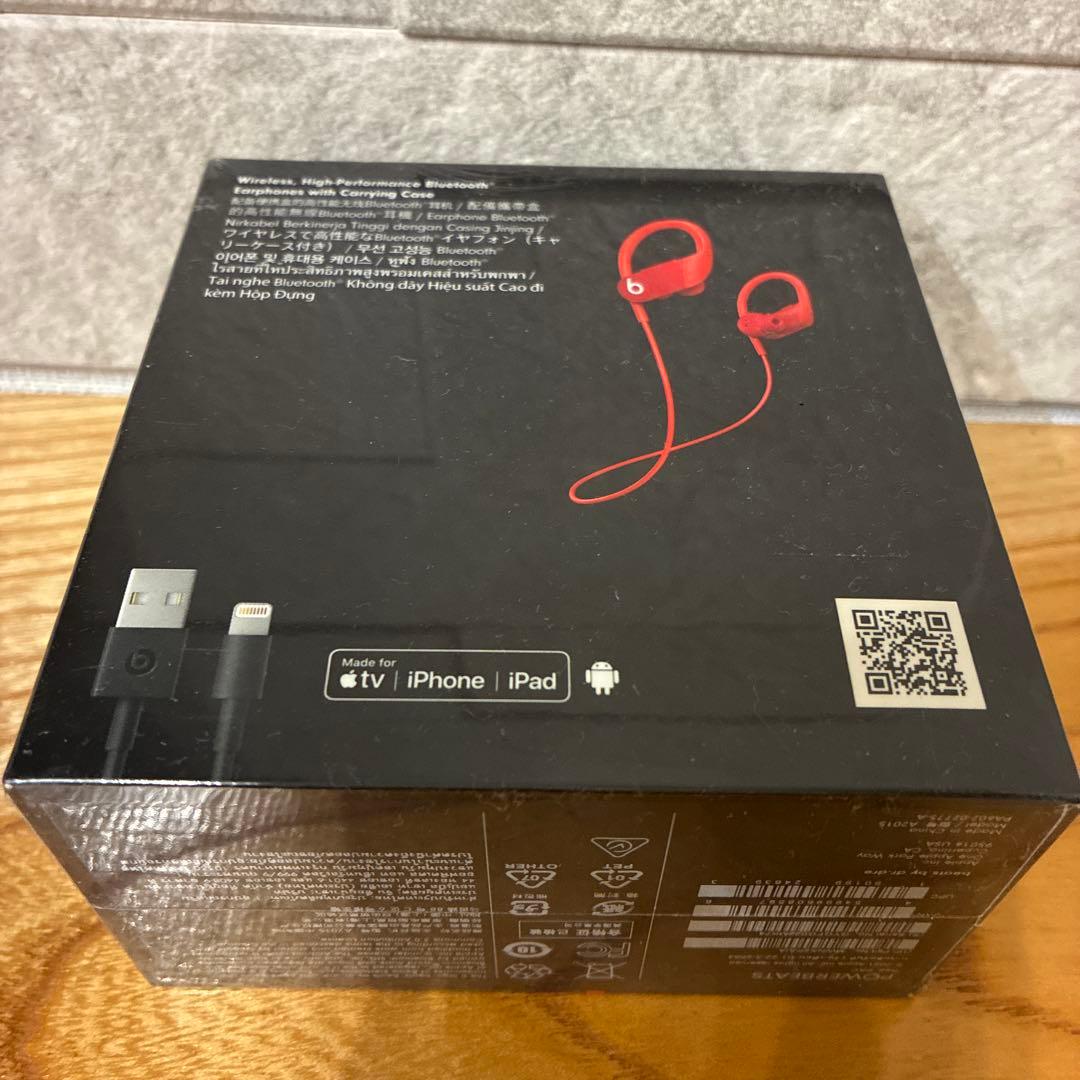 Powerbeats ワイヤレスイヤホン レッド