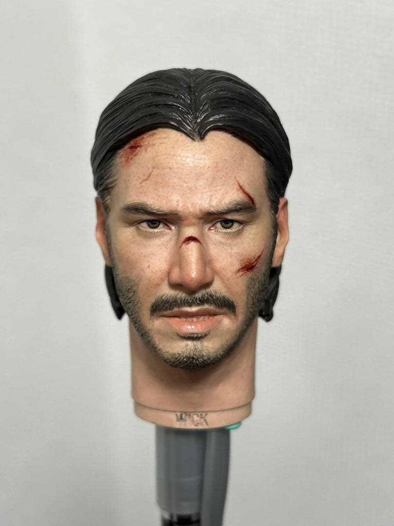 1/6 カスタムヘッド 『ジョン・ウィック チャプター2』バトルダメージ