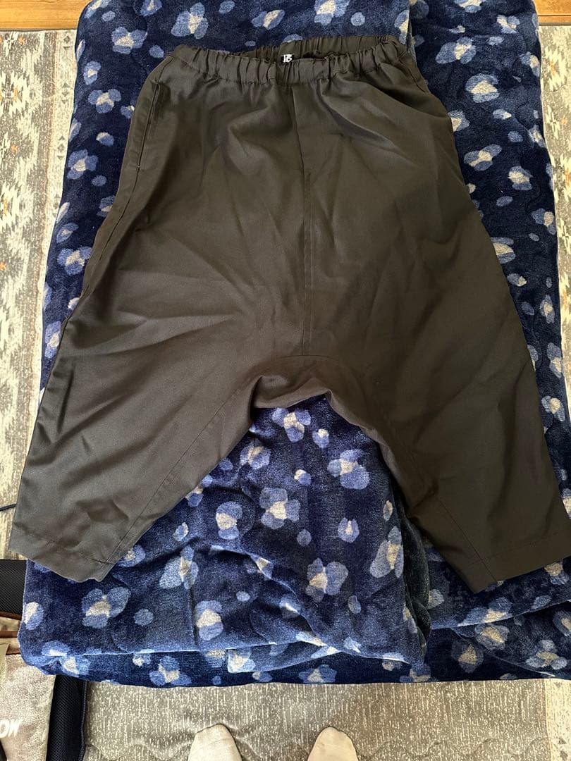 ブラックコムデギャルソン サルエルパンツ sサイズ