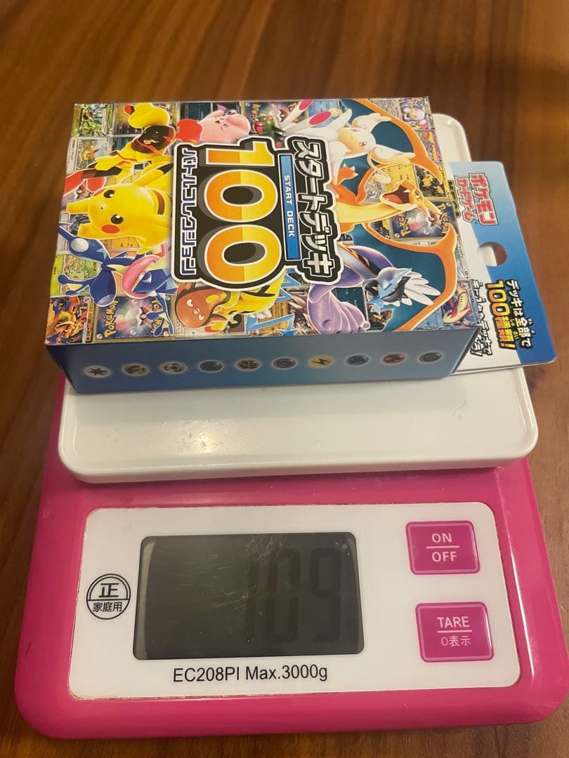 ポケモンカードゲーム　スタートデッキ100　[未開封] 112g 109g