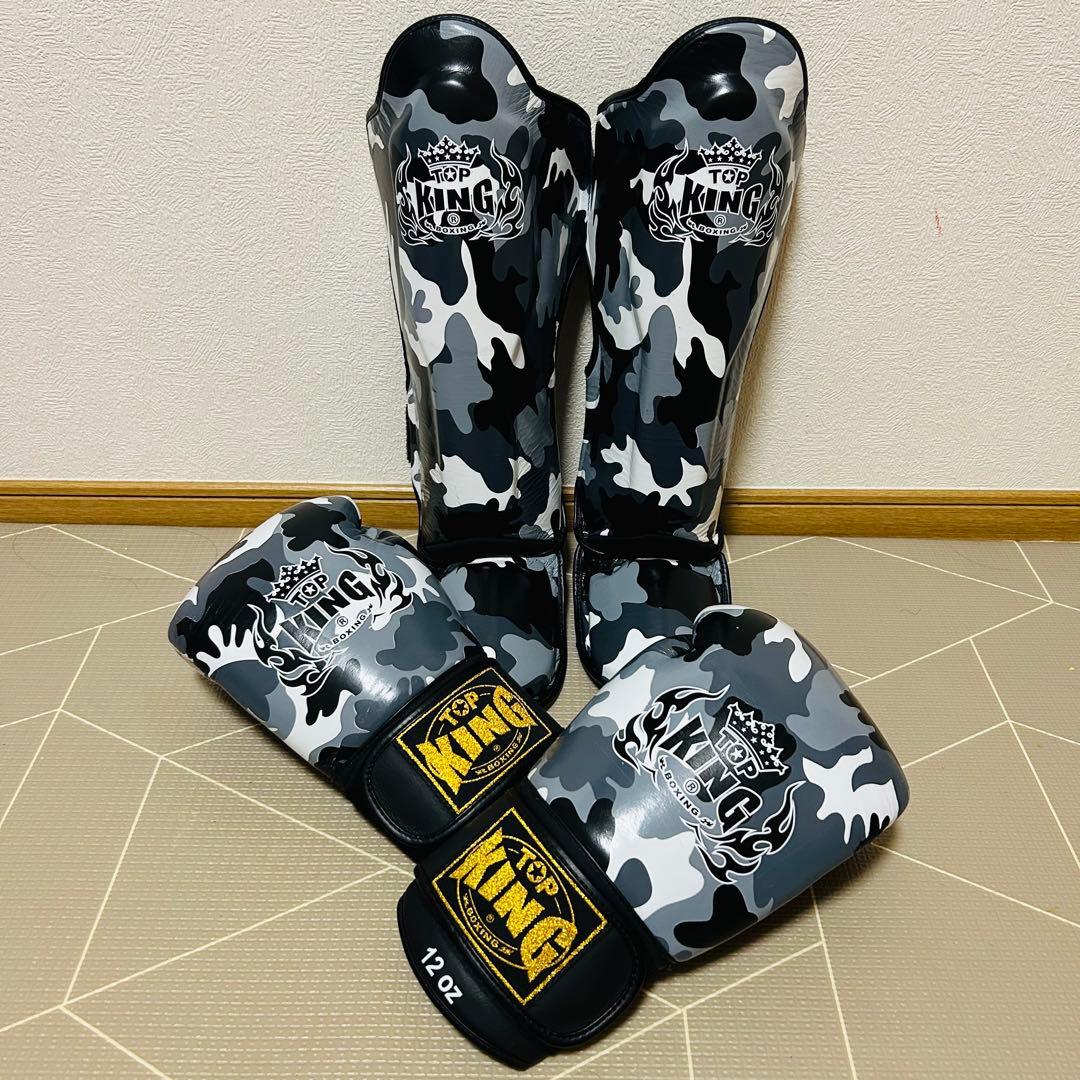 TOPKING グローブ レガース セット Mサイズ