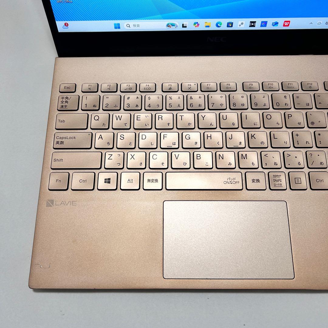 【ゴールド】LAVIE｜第11世代i7｜16GB｜512GB｜バッテリー超良好