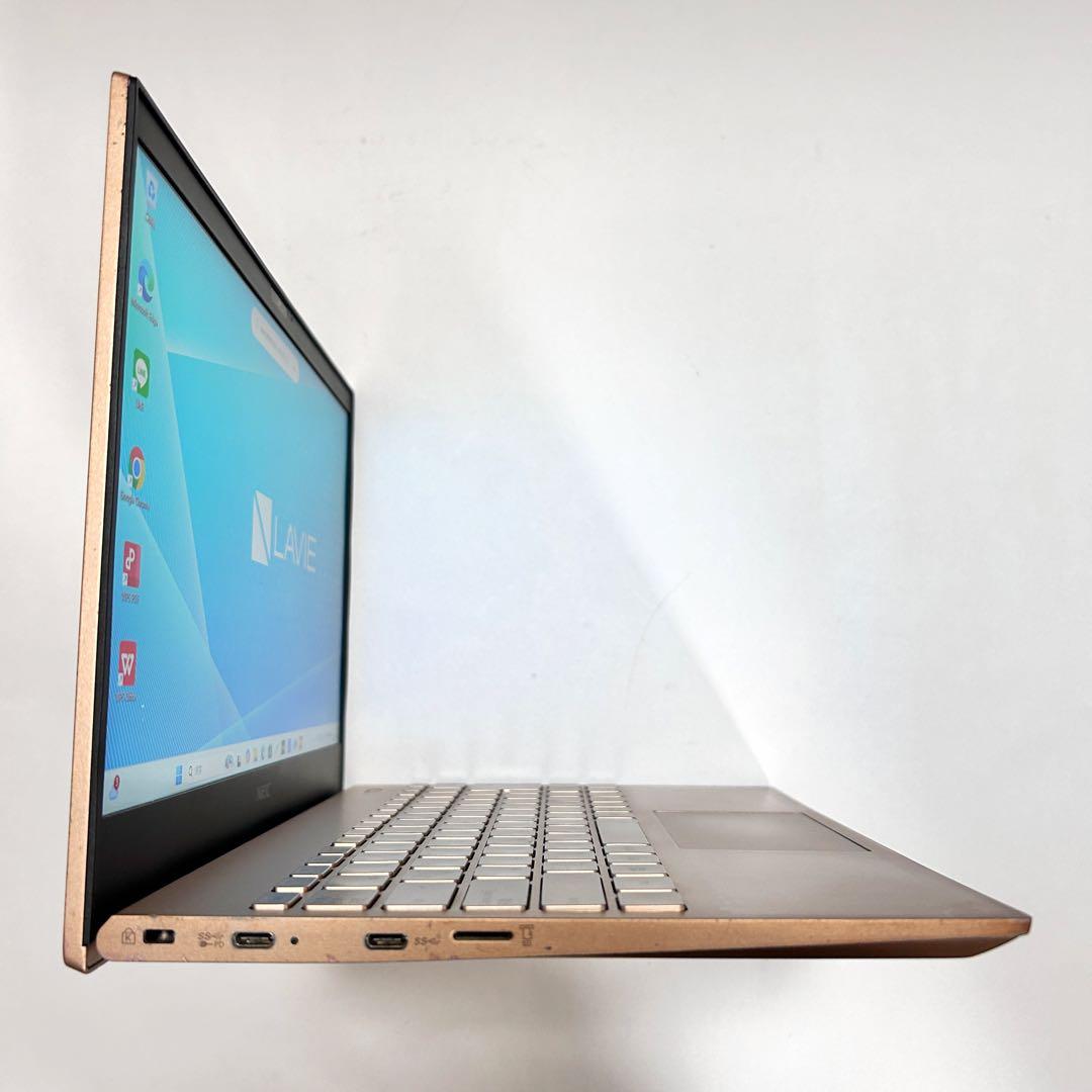 【ゴールド】LAVIE｜第11世代i7｜16GB｜512GB｜バッテリー超良好