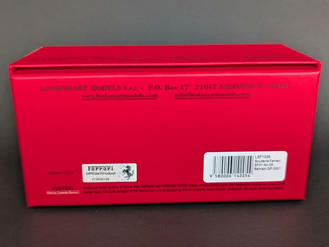 ルックスマート 1/43 フェラーリSF21 #55 サインツ MWデカール仕様