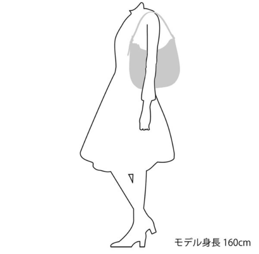 【未使用品】キタムラ　セミショルダーバッグ　チョコ