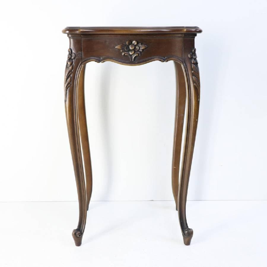 カリモク最高峰 ドマーニ ルイ15世コレクション サイドテーブル 引き出し付き