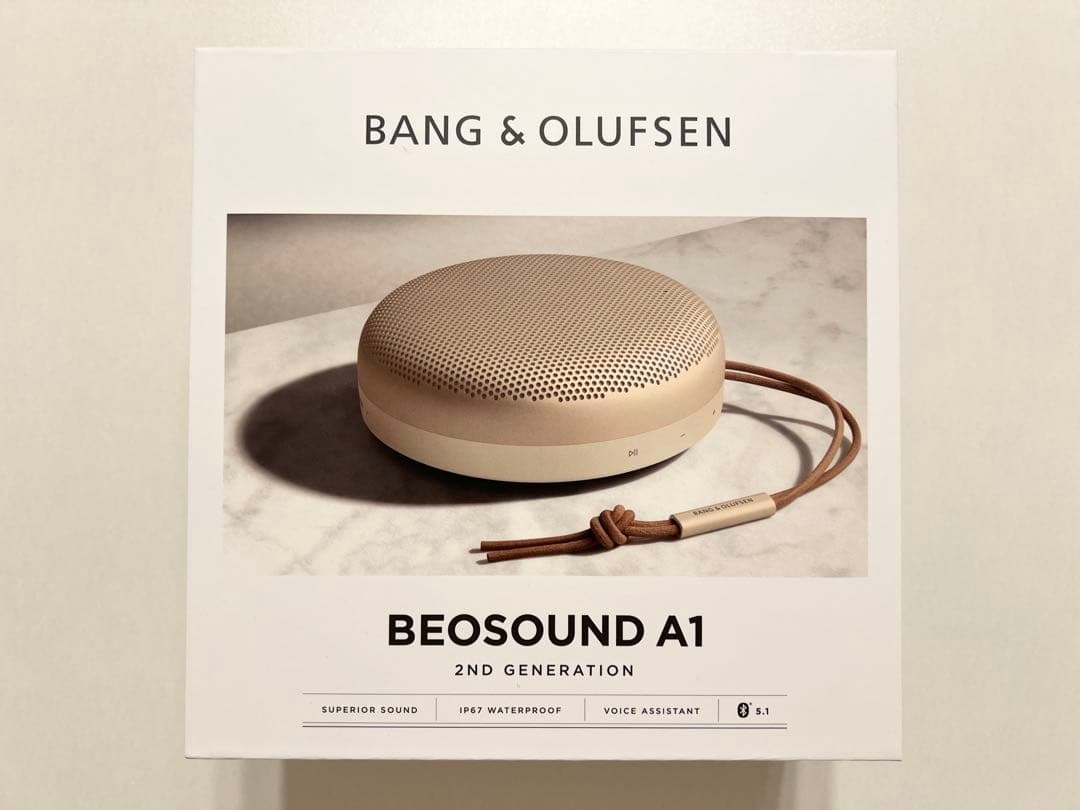 【新品同様】Beosound A1 2nd Gen GoldTone