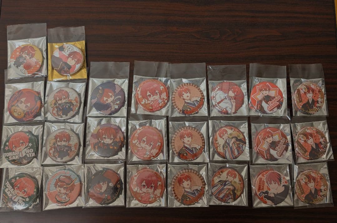 浦島坂田船 となりの坂田 あほの坂田 缶バッチ