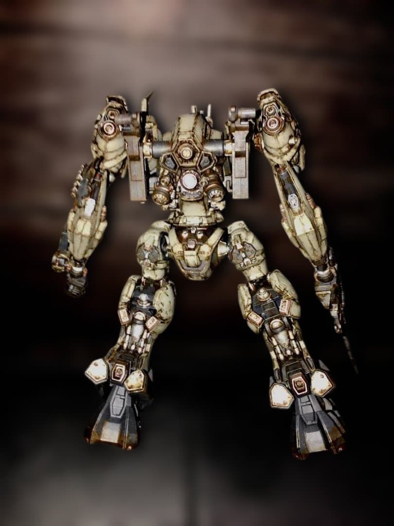 30MM ナイトフォール ウェザリング塗装完成品 プラモデル アーマードコア