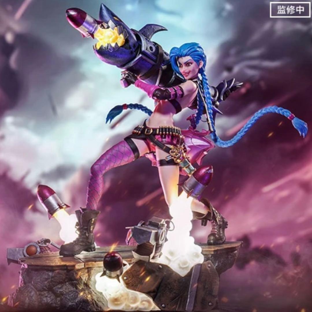 ARCANE League of Legends アーケイン ジンクス スタチュ