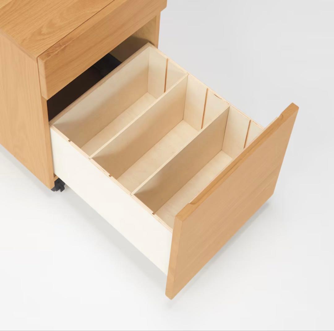 MUJI 無印良品 上置き棚※デスク、キャビネット別売り
