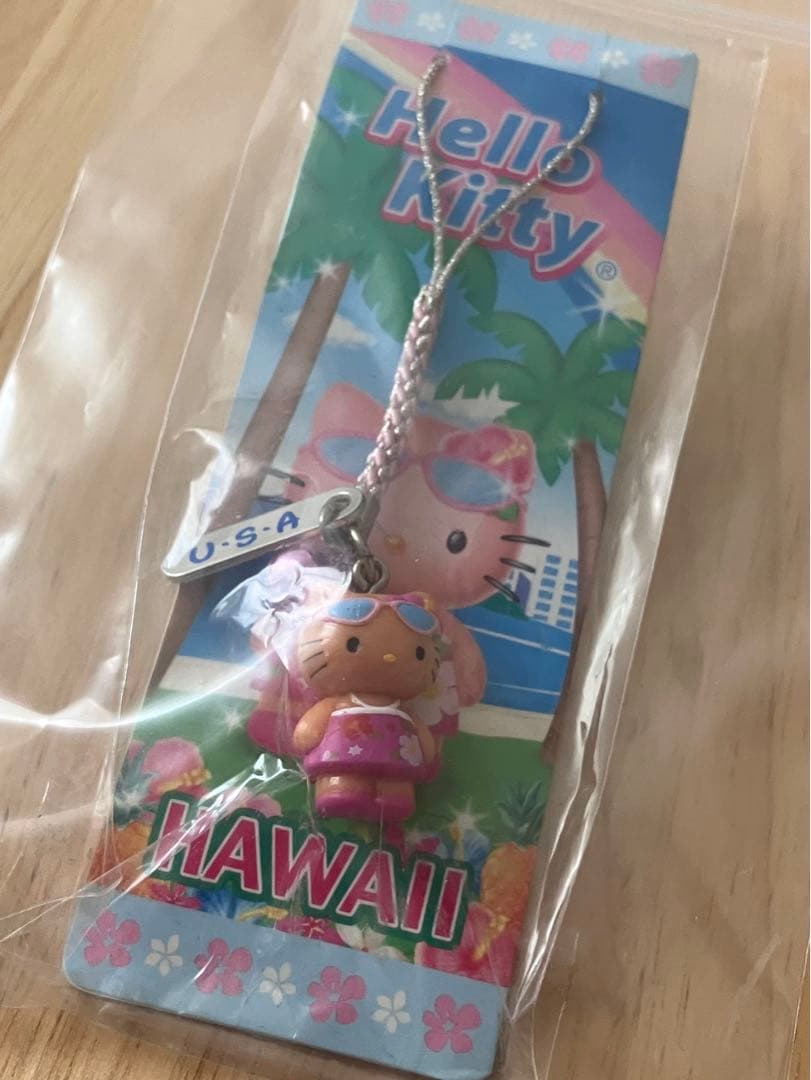 希少 ハローキティ ハワイ限定 お土産 ストラップ キーホルダー 2011年製