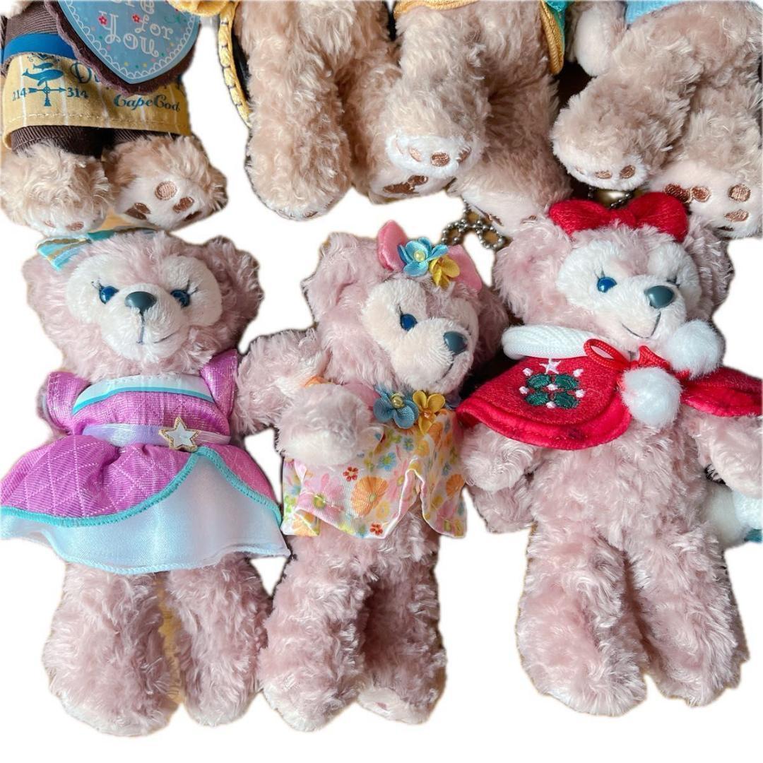 Disney ディズニーシー ダッフィー 限定 ぬいぐるみバッジ ぬいば 10体