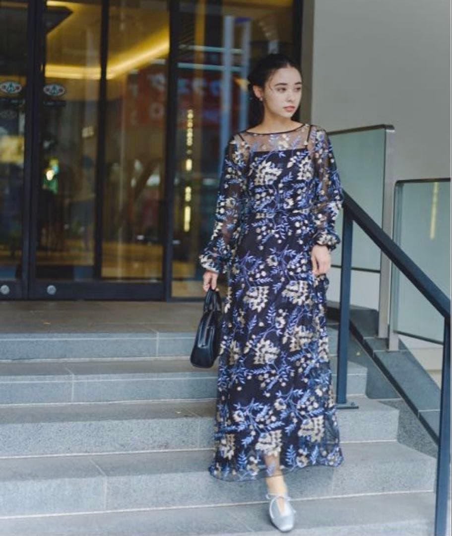 スーツ・フォーマル・ドレス Kastane embroidery organdy dress