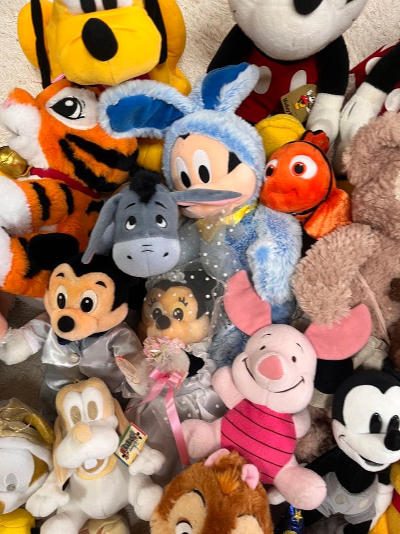 ディズニー ぬいぐるみ マスコット ディズニーランド　ディズニーシー　プライズ