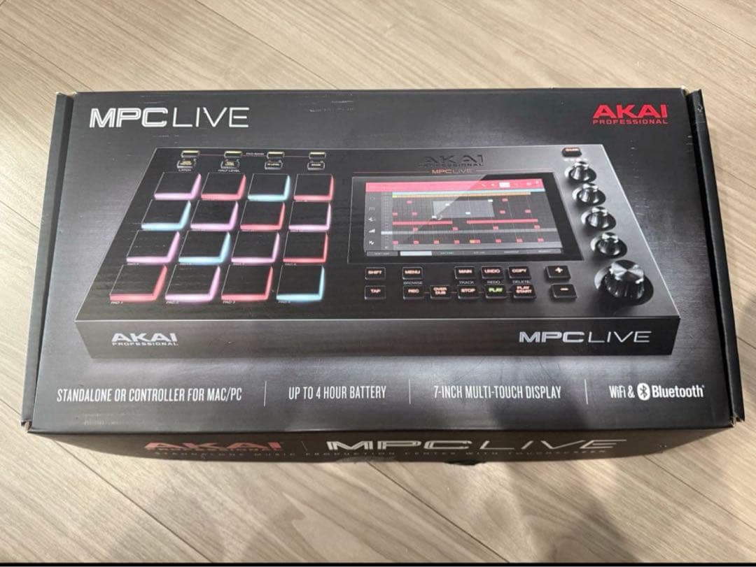 【AKAI MPC LIVE 本体】 付属品 箱付き 美品