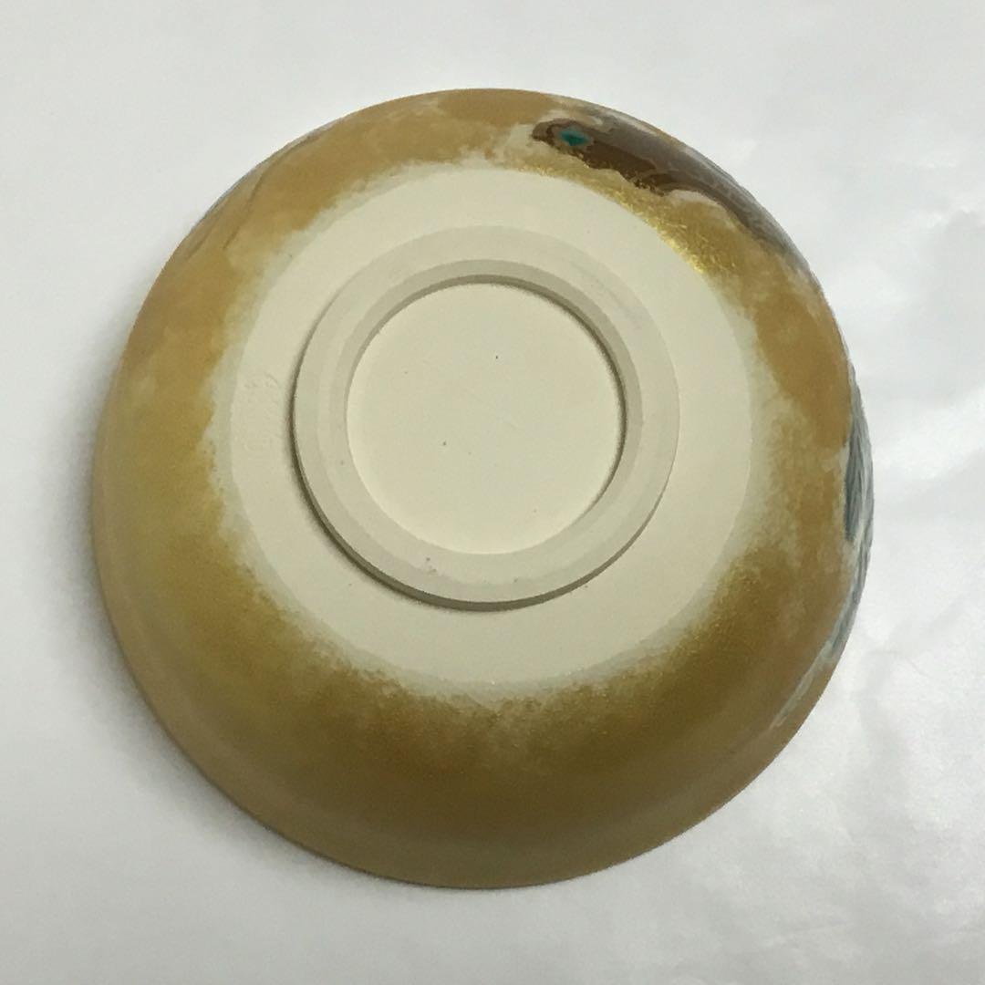 抹茶碗 金かすみ 松 宮地英香作（化粧箱付き）新品