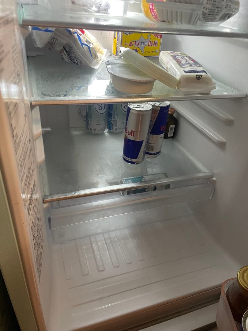 【9月下旬発送】レトロ冷蔵庫　150L 2ドア冷蔵庫 DR-C15AM