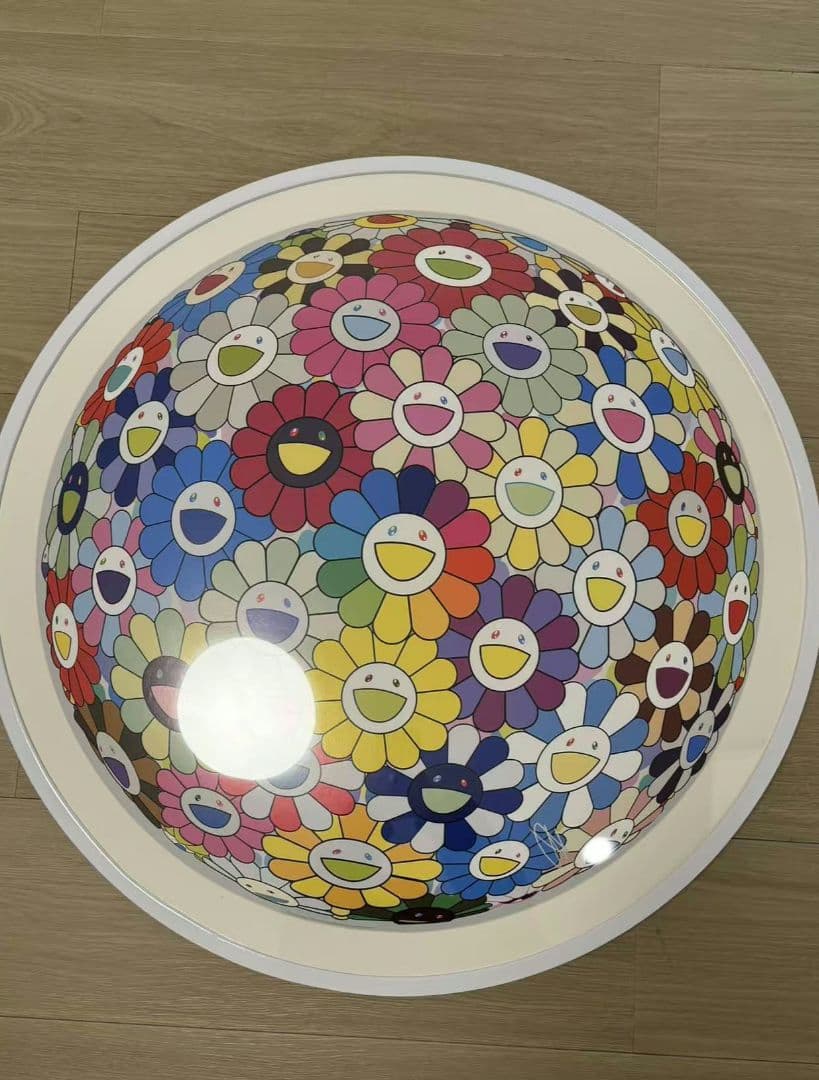 お花畑の中に顔をうずめる 村上隆 版画 ED300