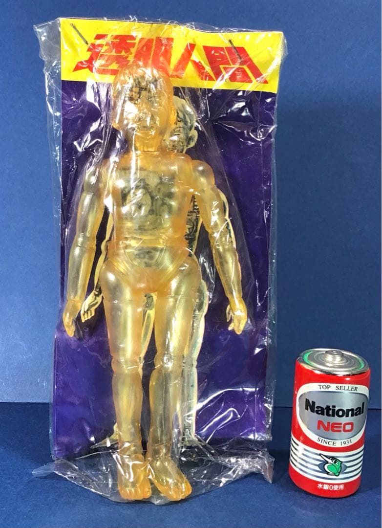 お取り置き 透明人間 ソフビ 人形 モンスター 怪獣 駄玩具 変身サイボーグ