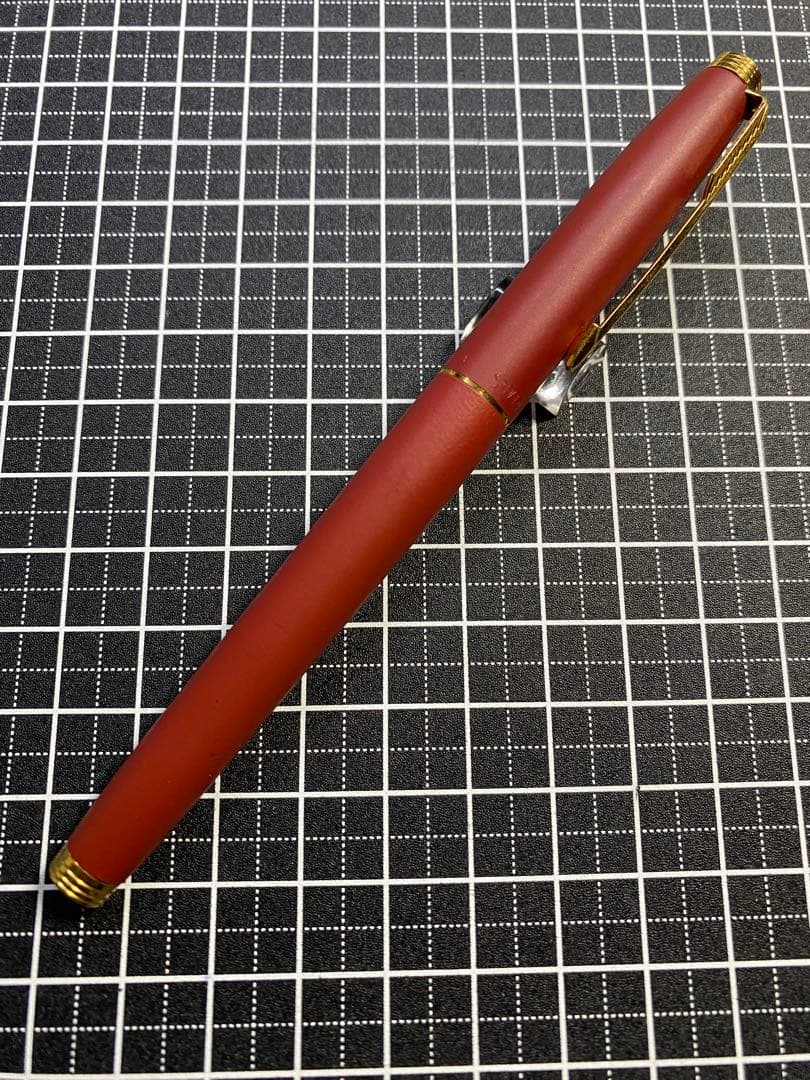 PARKER #75 Matt Burgundy 万年筆　字幅F