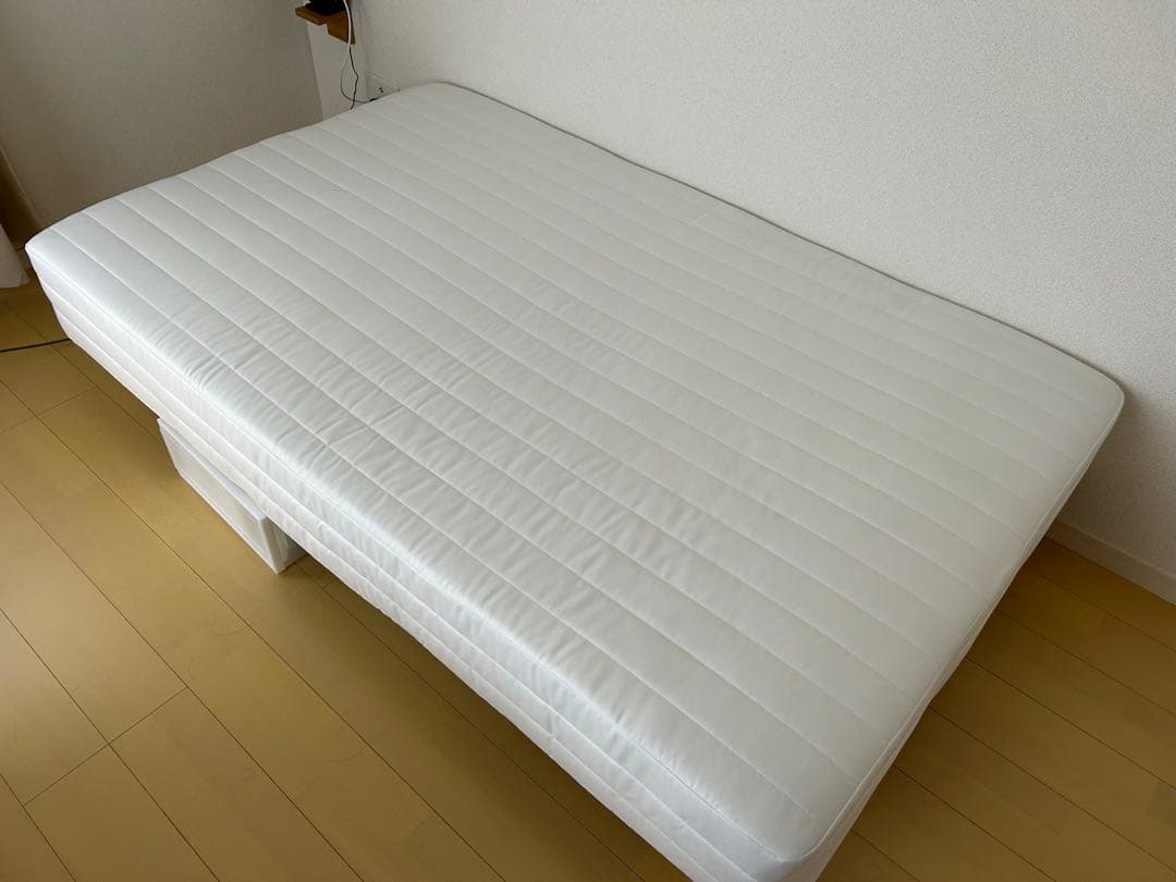 【こんぶ】無印良品　脚付マットレス ポケットコイル　セミダブル